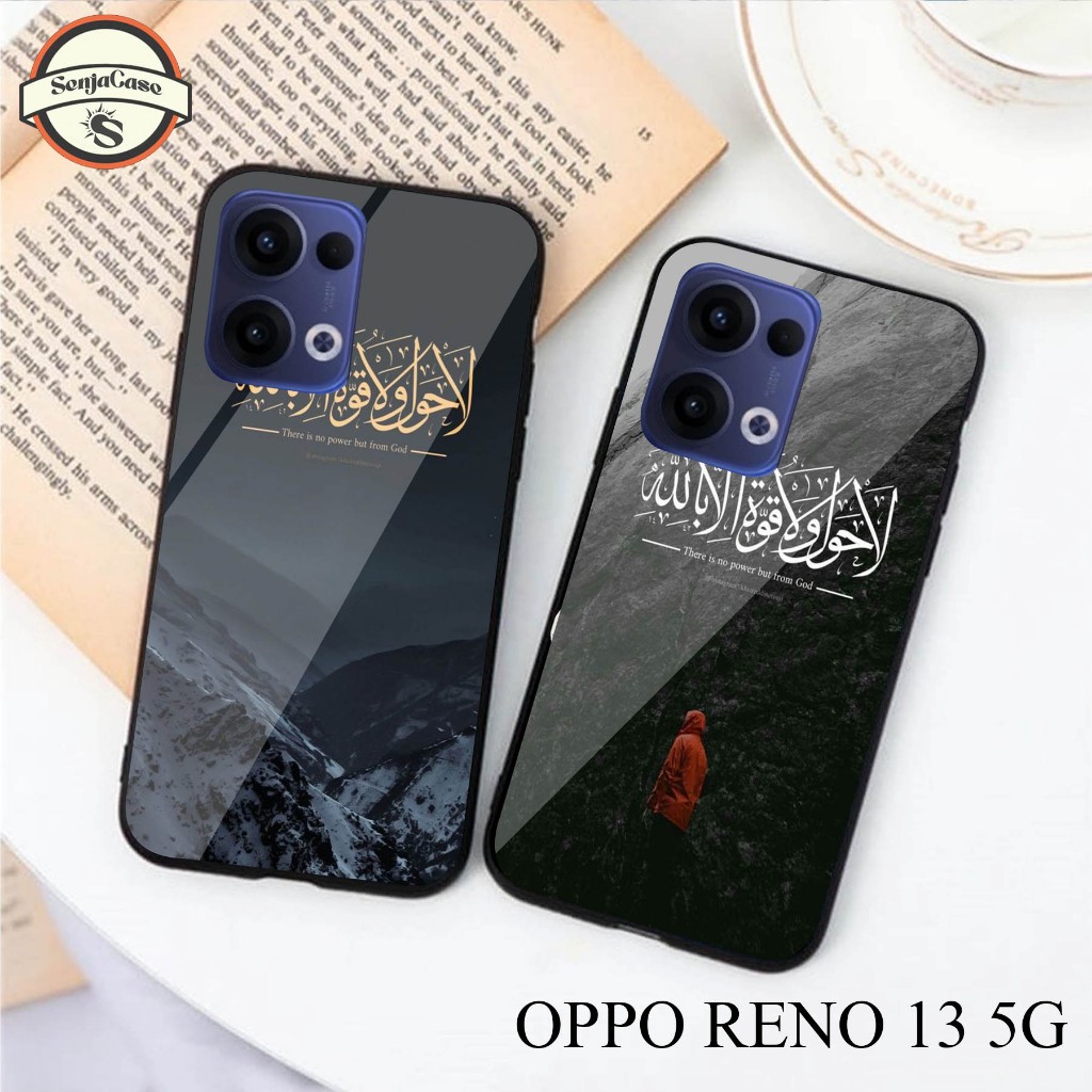 HP SENJACASE SOFTCASE GLASS TYPE 0PP0 RENO 13 5G ใหม่ล่าสุด - Silicone - เคสเคลือบเงา - เคส - ล่าสุด