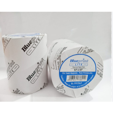 BLUEPRINT LITE กระดาษTHERMAL 57x47 มม., 57 x 47 มม