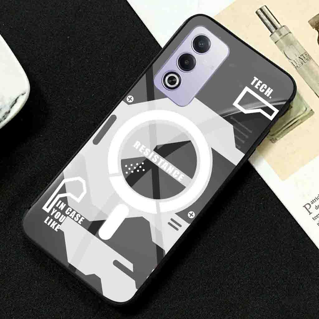 HP ล่าสุด Oppo A80 Glass Softcase [BSC-120] - เคสโทรศัพท์ Oppo A80 ล่าสุด - เคส Oppo A80 Softcase - 