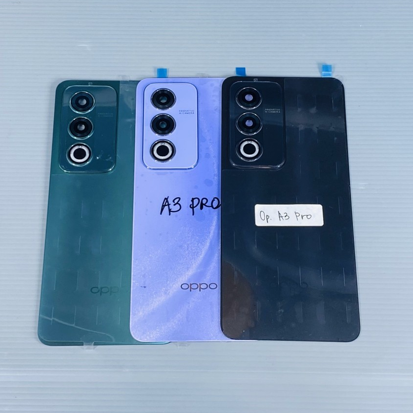 ประตูหลัง Oppo A3 Pro A5 Pro Oppo A3X ฝาหลัง Oppo A3 Pro Oppo A3X ประตูหลัง