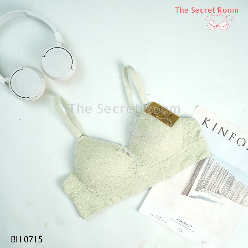 TALLY BRA KNITTED DAILY BRA 0715 I CUP AI THIN FOAM I WIRELESS I HOOK 3 I SIZE 34 - 38