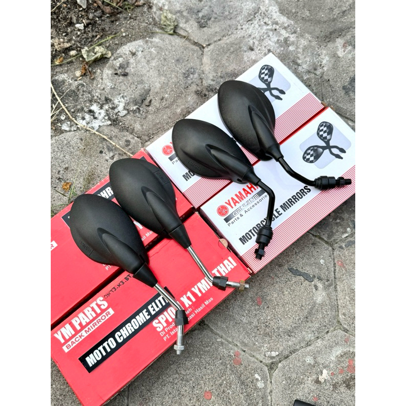กระจก SPION X1 YAMAHA 125Z NMAX AEROX LEXI MIO FIZR NOUVO JUPITER Z JUPITER MX FIZ R F1Z R F1ZR YAMA