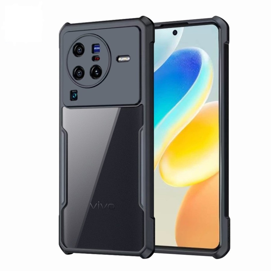 เคส VIVO X80 / X80 PRO COVER FUSION CASE TPU BEATLE SHOCKPROOF IPAKY CLEAR SILICONE SOFTCASE TRANSPA