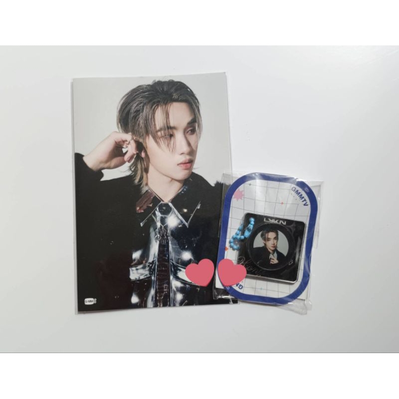 Gasha unleashed + โปสการ์ด lykn hong (แกะพวงกุญแจ)