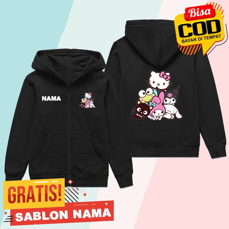 Sanrio Character Childrens Zipper / Sanrio Character Boys & Girls Jackets