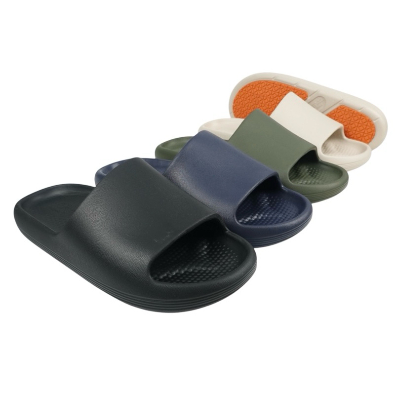 LUOFU Eva Rubber Jelly Kokop Sandals Orange Base E6242M [F]