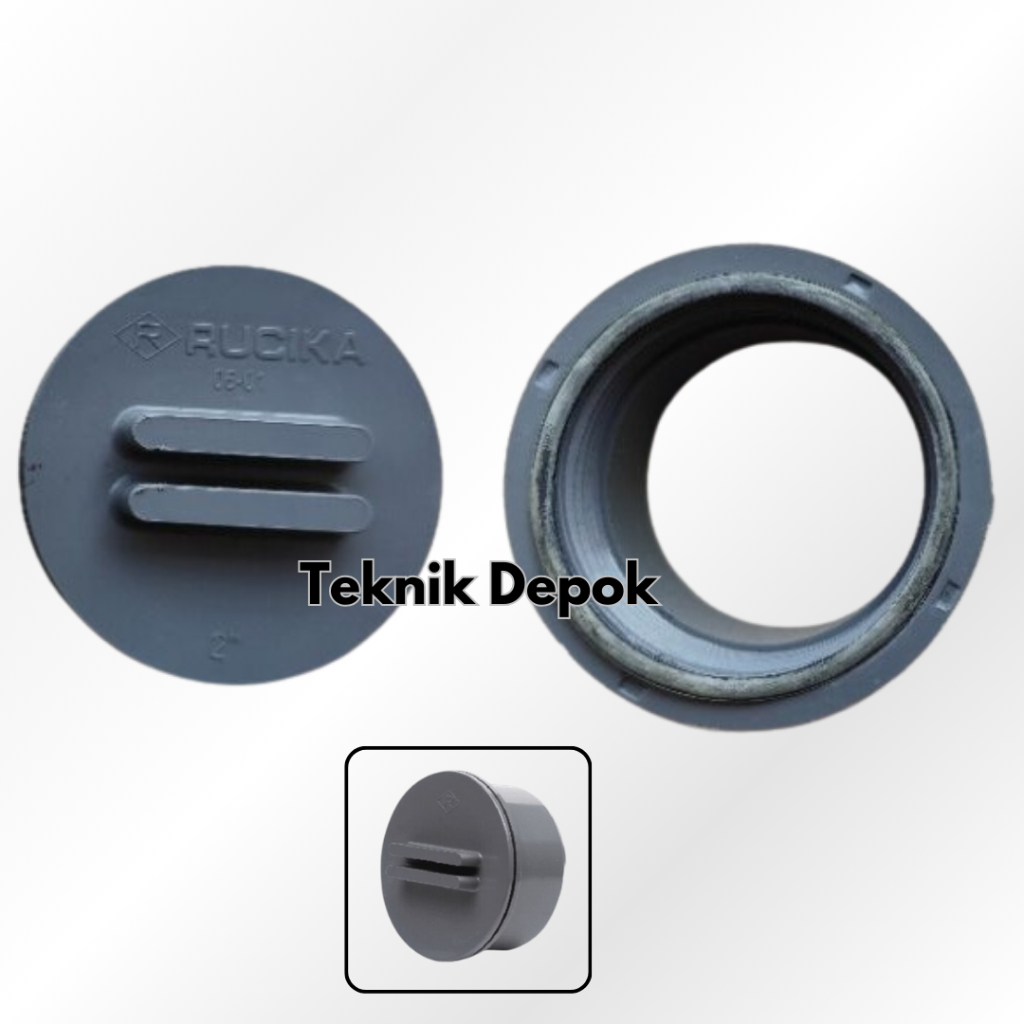 Clean Out D 4 นิ้ว Dop Dart Cap Pipe CO Paralon Fitting Rucika