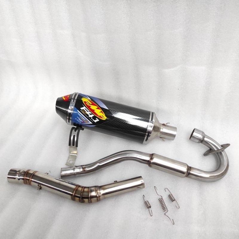 1 ชุดไอเสีย Racing FMF F4 38 มม.ท่อสแตนเลส PNP สําหรับ Xr150 Xr200 Crf 150L Crf 250L KLX 150 L/G/S D