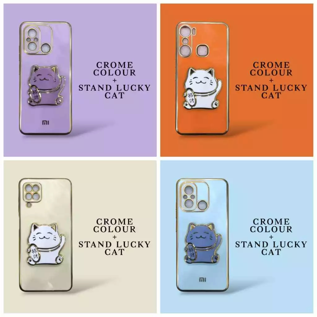 [ OPPO A1K / A3S / A5 / A5S / A7 CASE ] PREMIUM CASE LISTCROME COLOR GLOSSY SOFT CASE SILICONE KILAT