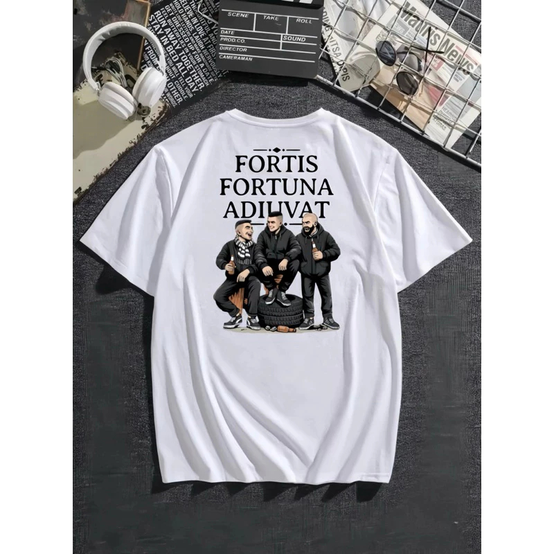 Fortis Fortuna Adiuvat K1 เสื้อยืด Distro Fortis Fortuna Adiuvat เสื้อยืดผู้ชาย