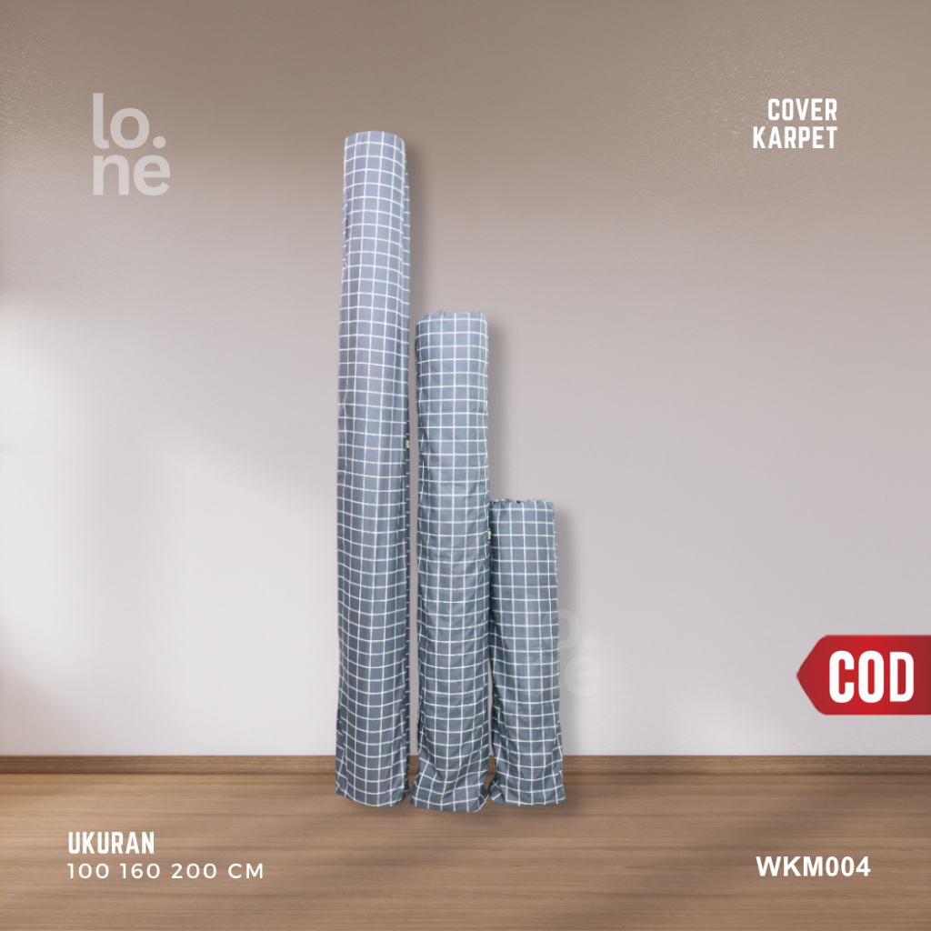 LO.NE ผ้าคลุมพรม Microtex Aesthetic ขนาดความยาว 100 160 200 ซม. WKM004