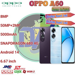 OPPO A60 8/128-8/256GB Garansi Resmi