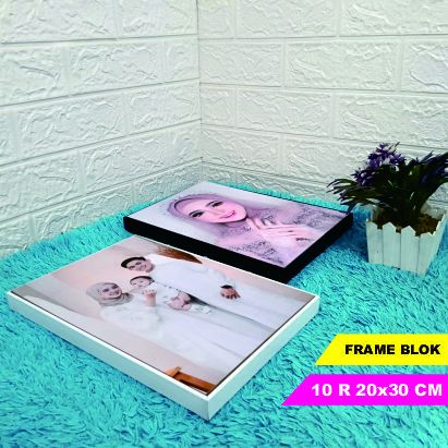 PHOTO PRINT PLUS MDF FRAME BLOCK FRAME 10R 20X30 CM JUMBO LARGE