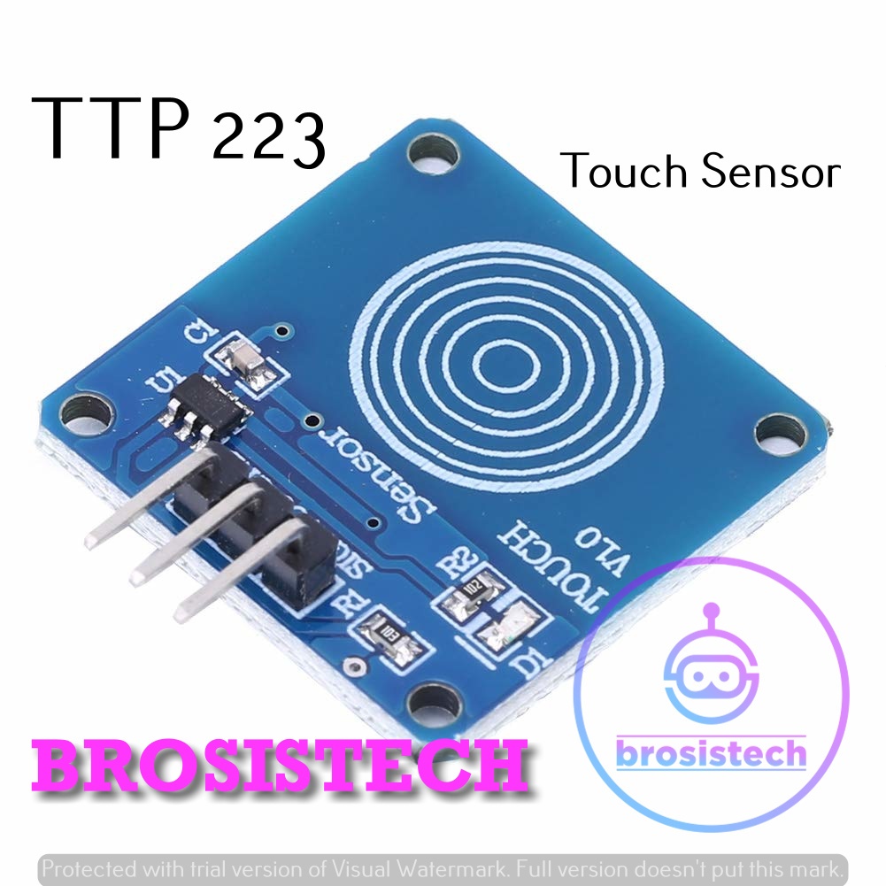 TTP223 TOUCH SENSOR โมดูลสวิตช์สัมผัส TTP 223