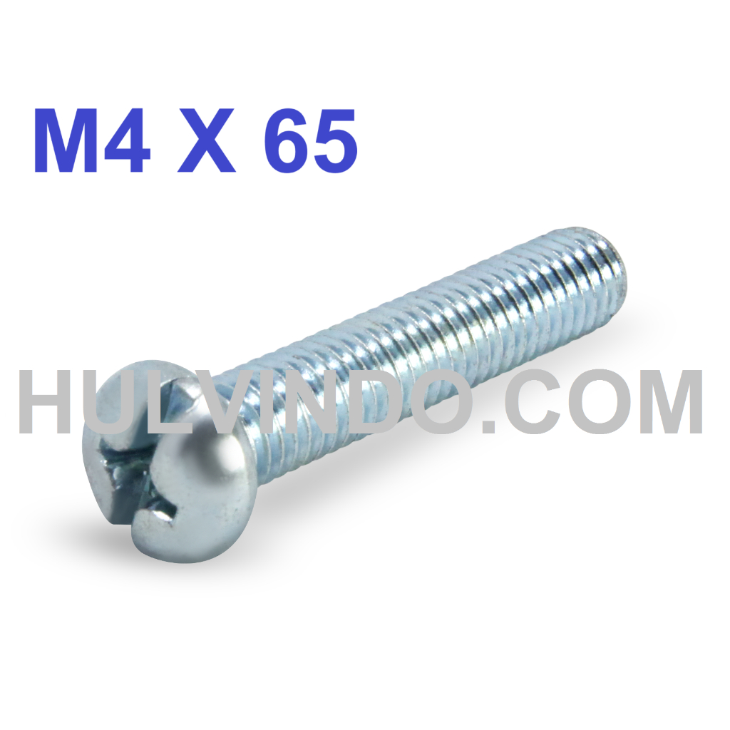 JP PAN HEAD BOLT M4 X 65