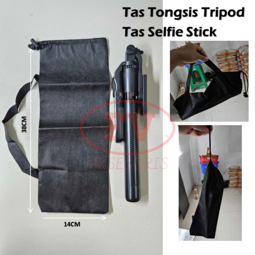 Plokama K9 K8 P9 K10 L16 A33 A31 LED Universal ขาตั้งกล้อง Selfie Stick กระเป๋า