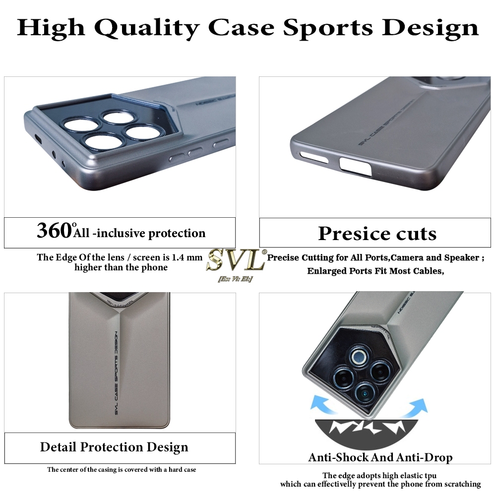 SWL เคสดีไซน์กีฬาสําหรับ Infinix GT 20 Pro Luxury Blade Full-Cover ปลอกบางพิเศษหรูหรา - รูปที่ 5