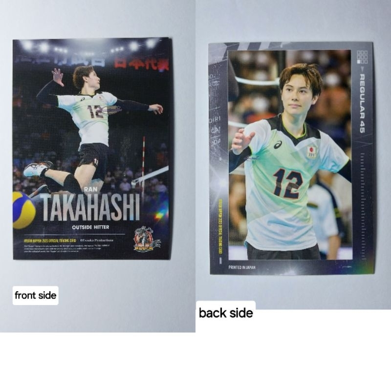 อ่านคําอธิบายของการ์ดสะสมปกติ 2023 Ran Takahashi, TC ryujin nippon RJN pc photocard การ์ดวอลเลย์บอลเ