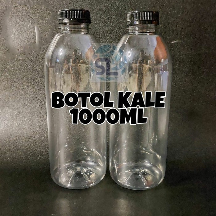 Kale Bottle/Coffee Bottle/Juice Bottle 1000ml 1lt PET