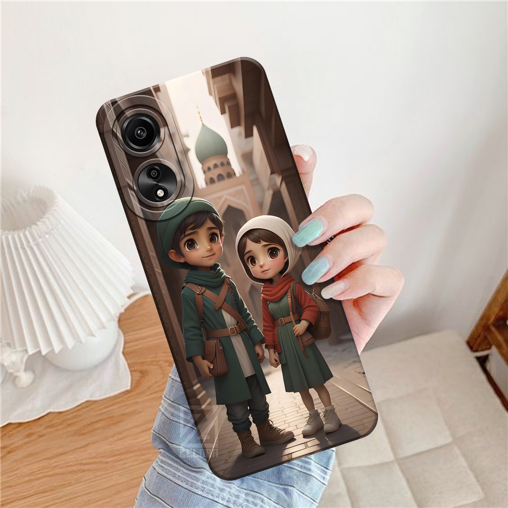เคส HP Oppo A78 4G 2023 - เคสแฟชั่นการ์ตูน - ZELORA - Oppo A78 4G Softcase - เคส Oppo A78 4G - เคส O