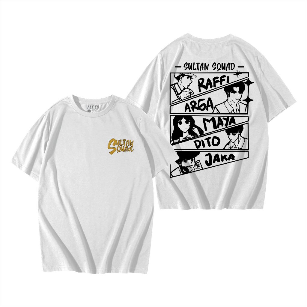 เสื้อยืด SULTAN SQUAD ฉบับจํากัดไม่ใช่อย่างเป็นทางการ | ฉบับคอมมิค | SULTAN SQUAD LIMITED EDITION