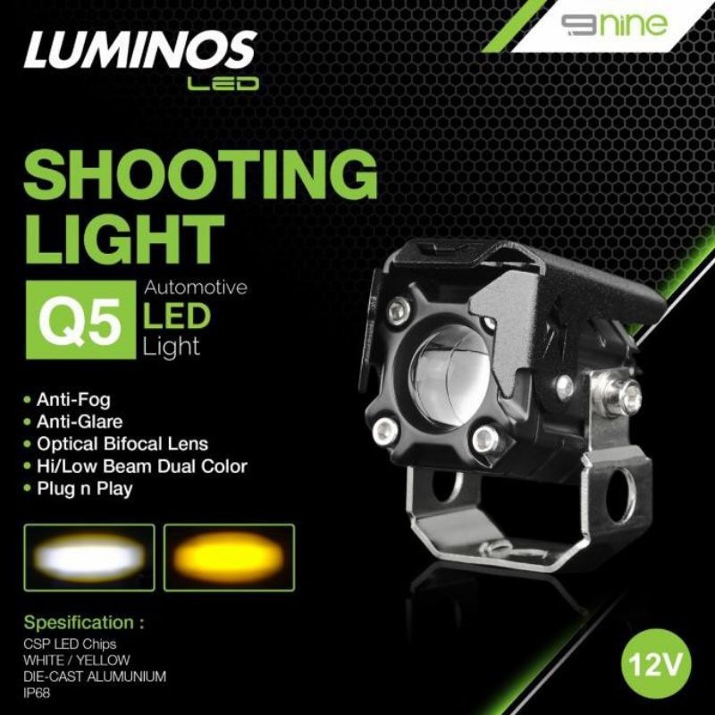 MATA ORIGINAL LUMINOS LED Q5 Pro Mini 1-Eye Spotlight และ Spotlight