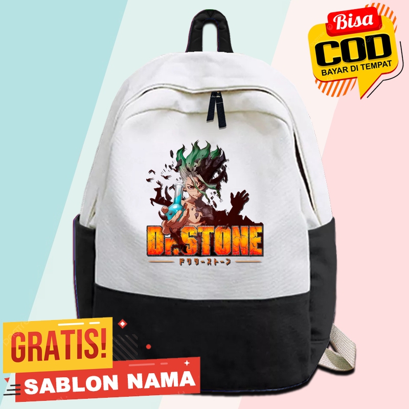 Dr Stone Logo School Backpack / Dr Stone Logo School Backpack