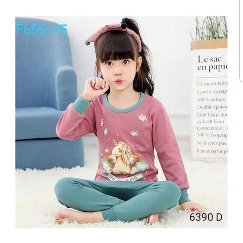 ชุดนอนยูนิคอร์น Kids 6390 D