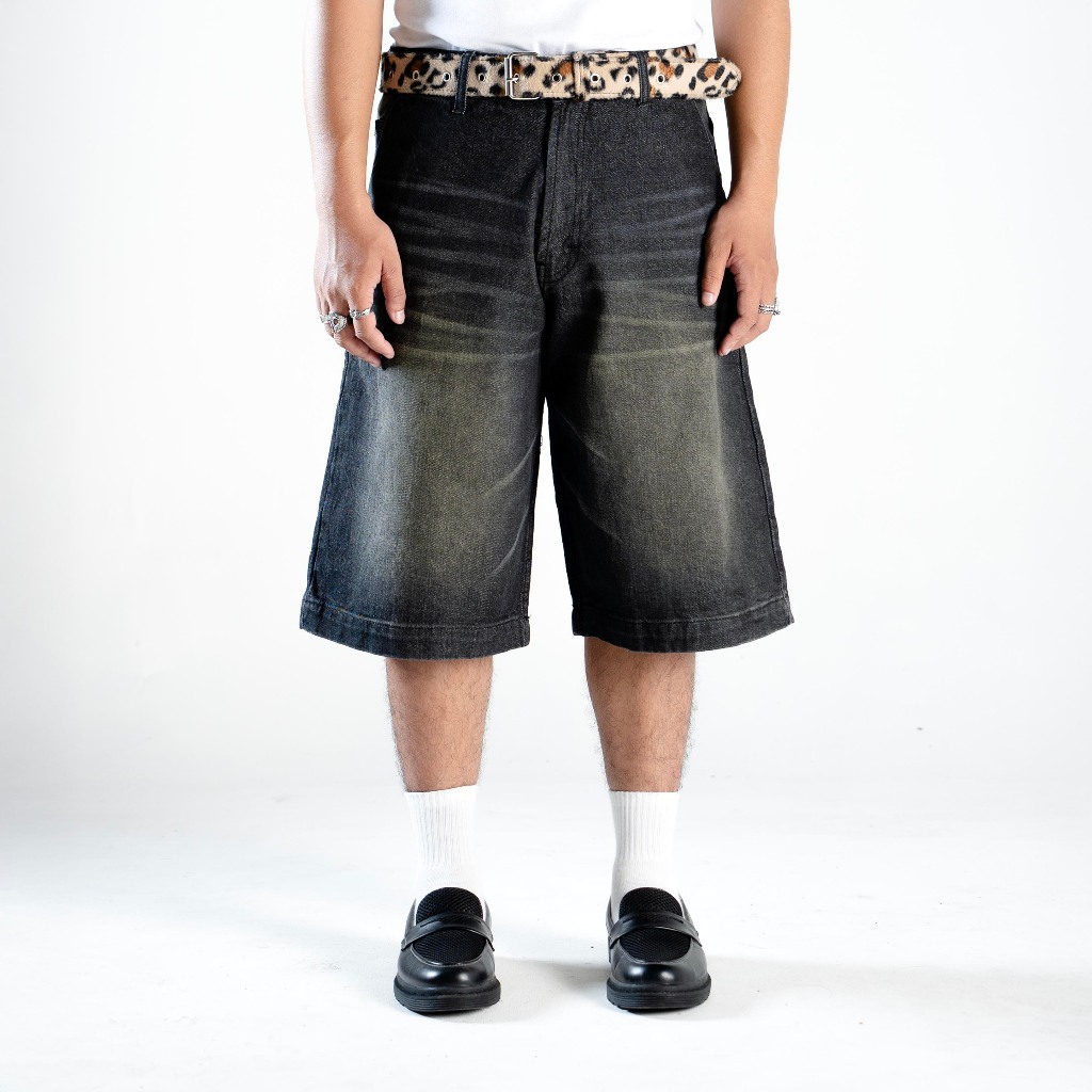 Garments Tyler Jorts Short Pants Jeans Washed Black