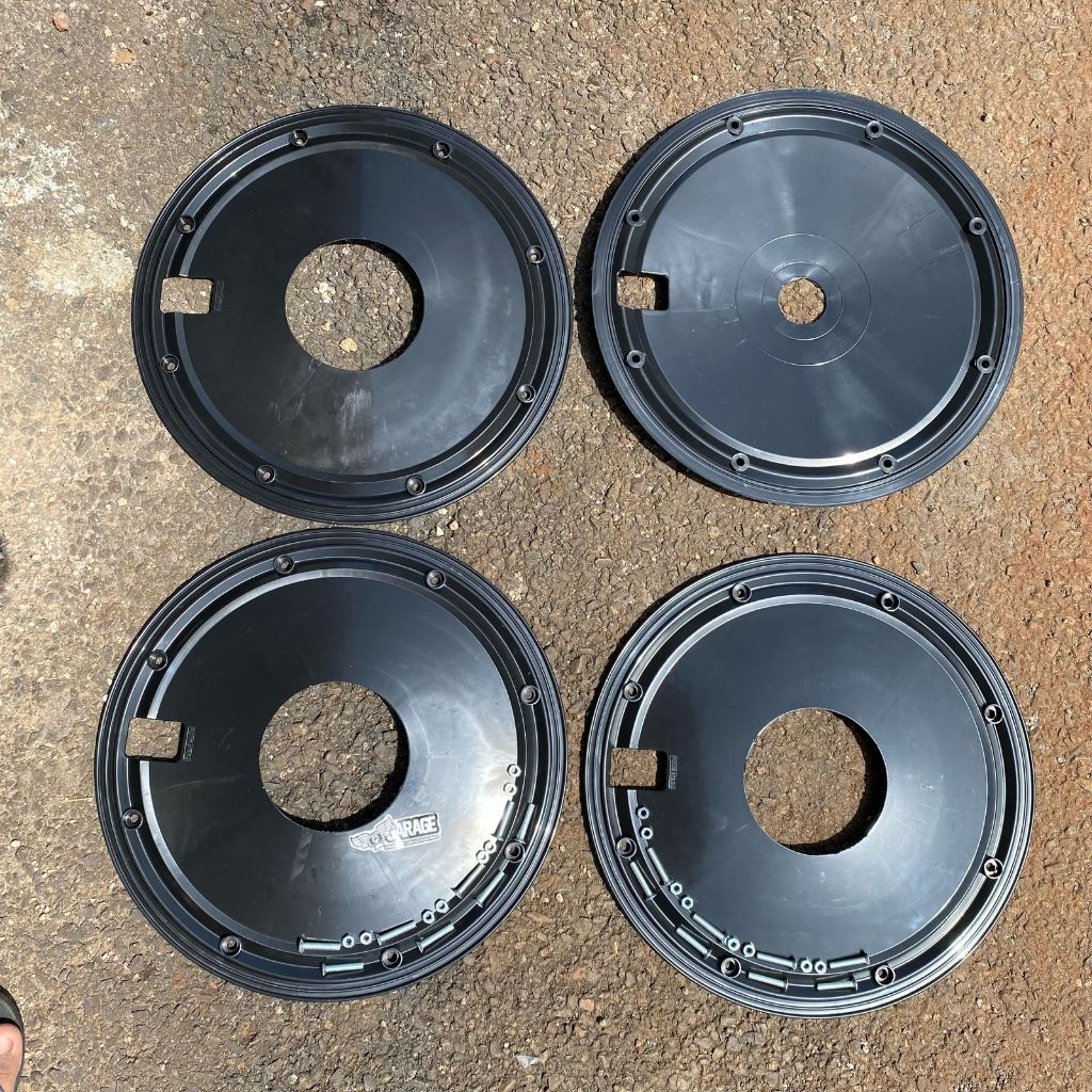 ดุมล้อ astrea grand ABS BLACK ใหม่ชุดล้อหน้าและหลัง BAUD UNIVERSAL Wildop แหวน 17 ล้อ hubcap Doop เชื่อมขอบฝาครอบ ขอบนุ่ม 1 ชุดด้านหน้าด้านหลัง Underbone รถจักรยานยนต์ all SERIES 17 ขอบใต้กระดูกรถจักรยานยนต์ 17