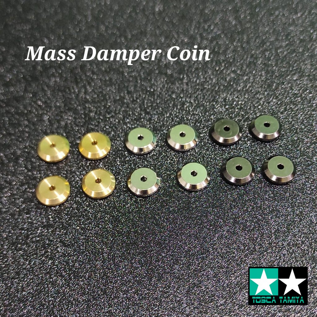Rep Tamiya Mass Damper Thin ปรับได้, Tamiya น้ําหนักเหรียญ 95324