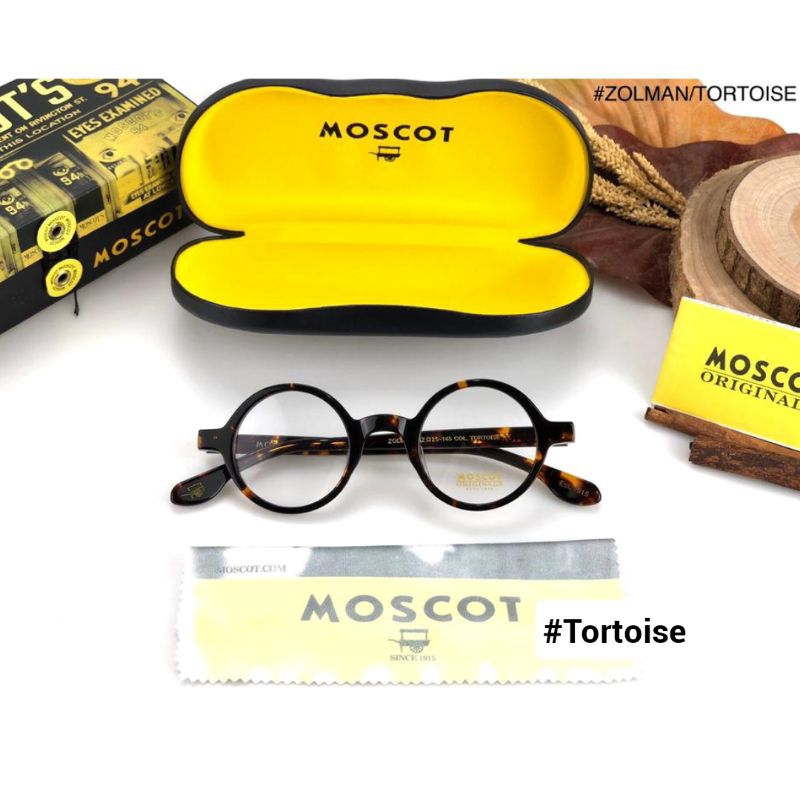 เกรดออริ | กรอบแว่นตา Moscot ZOLMAN พร้อมเลนส์ Blueray Photochromic และ Bluechromic