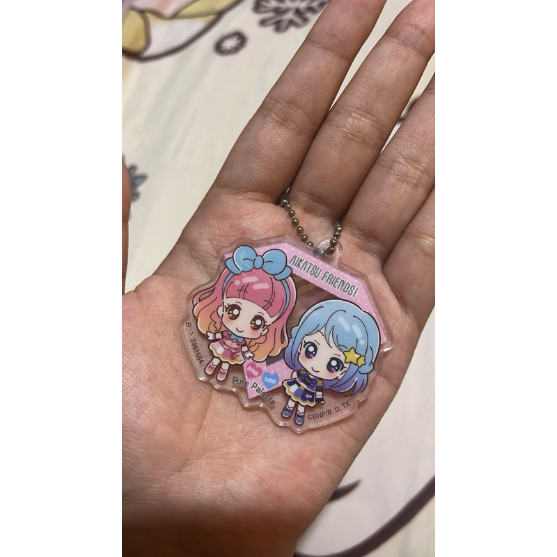 พวงกุญแจพาเลทแท้ Aikatsu Friends OFFICIAL!