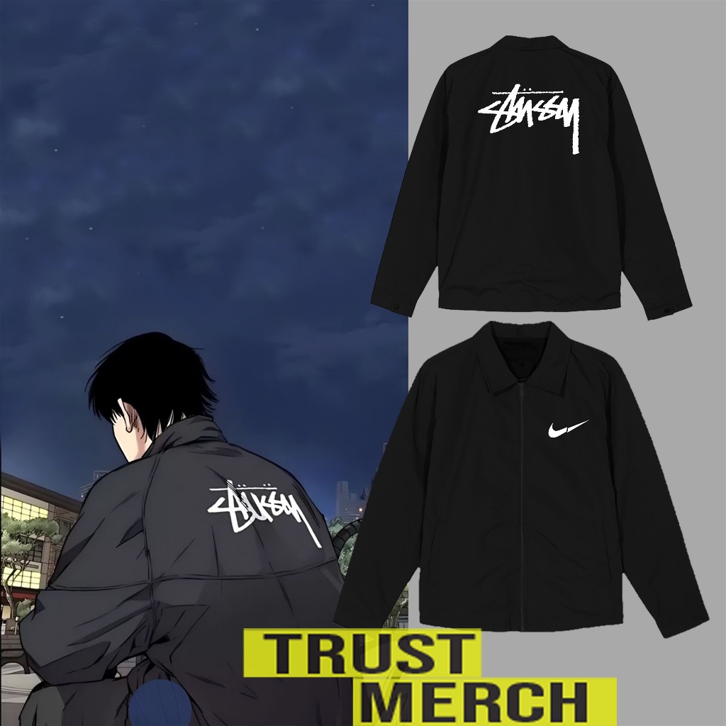 Coach Jacket Jayjo Stusy Rise ชุด Unisex