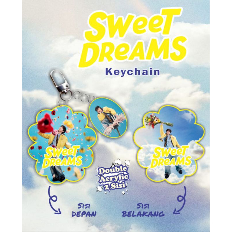 SWEET DREAMS JHOPE KEYCHAIN