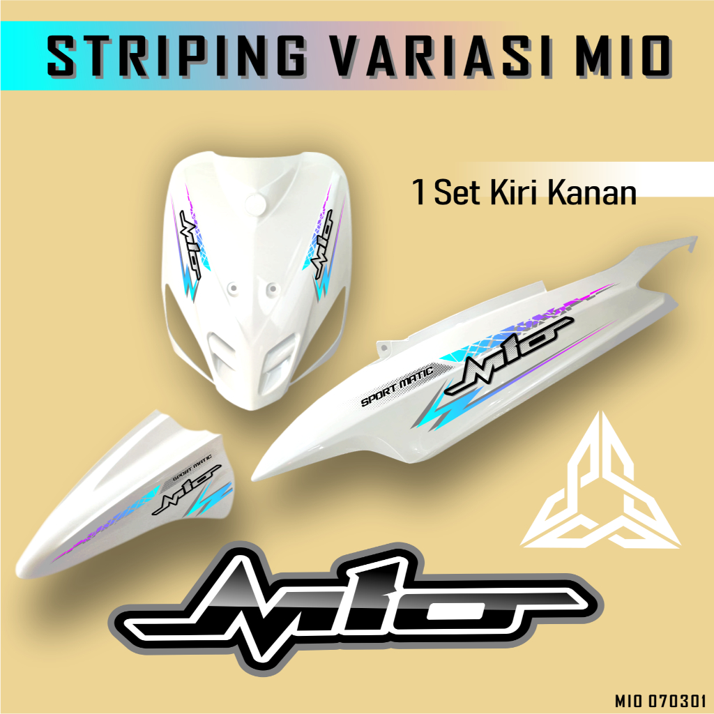 STRIPING VARIATIONS สําหรับ OLD MIO MOTORCYCLE, COOL, SIMPLE, ใหม่ล่าสุด MIO OLD ราคา ถูกที่สุด ดีลบีเคเค แกลเลอรีภาพที่ 7