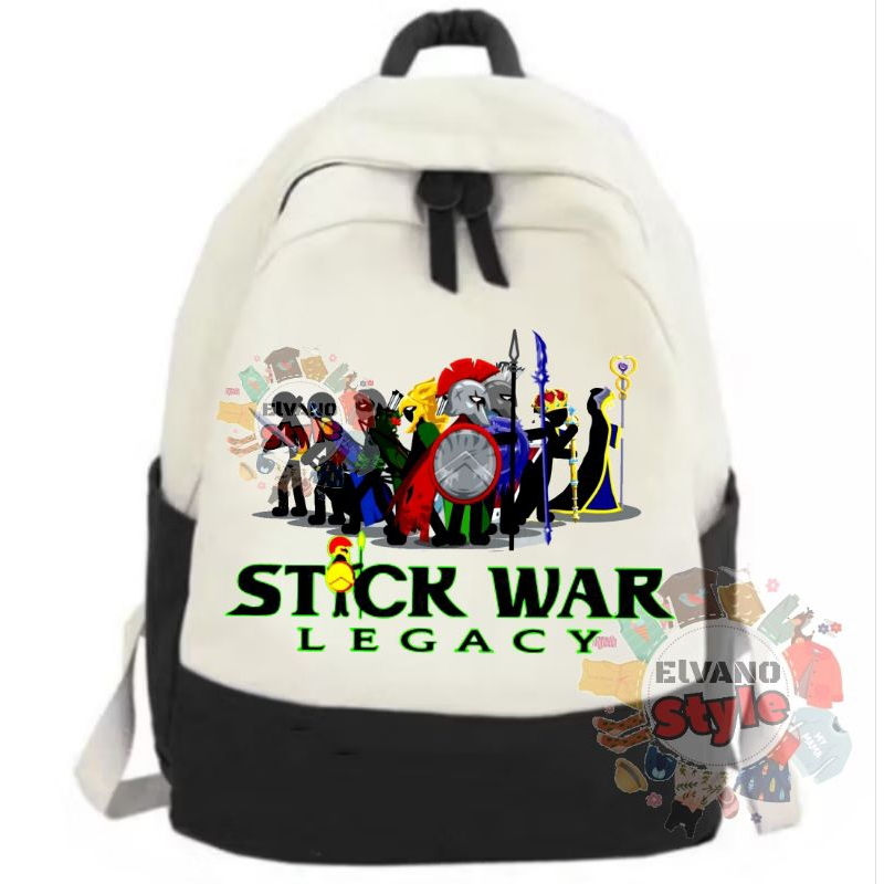 CHILDRENS BACKPACK STICK WAR LEGACY SCHOOL BAG