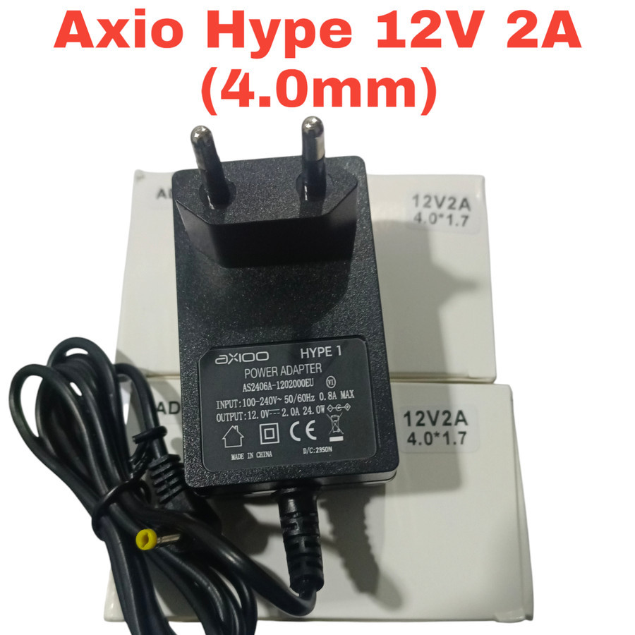 AXIU MYBOOK HYPE 1 N1469P0ET NBAX23SC04GNR1 12V 2A 4.0*1.7 CHARGER ADAPTER