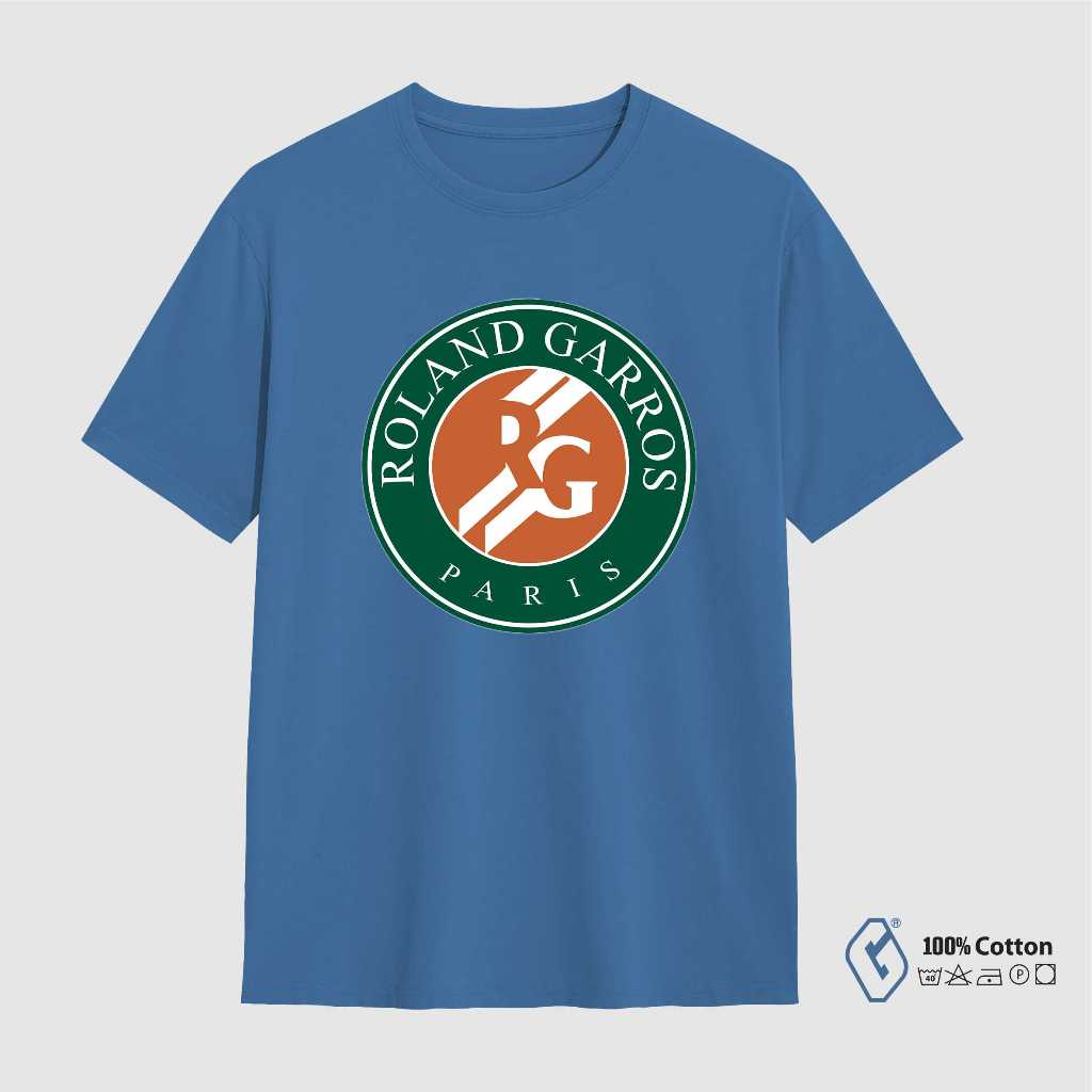 เสื้อยืด Rolland Garros Paris / เสื้อ Distro ของ Roland Garros Paris