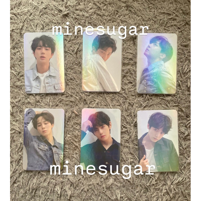 BTS Official Photocard LP Vinyl Tear