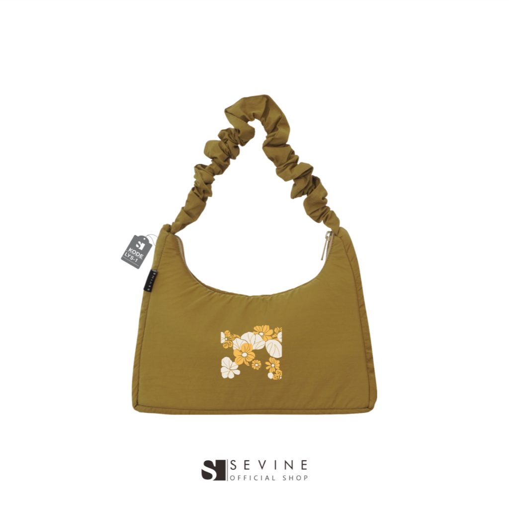 Sevine Lily Caramel Sling Bag Waterproof Womens Sling Bag Zipper Slingbag - LYS