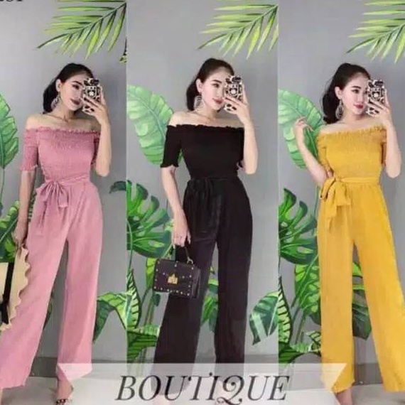 KP8 Sabrina Vimmed Jumpsuit ผู้หญิง JUMSUIT