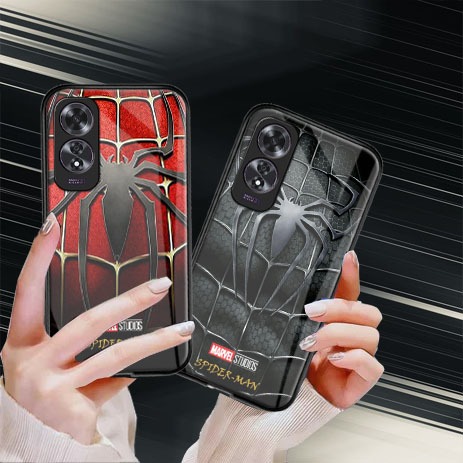 [M22] Softcase Glass Glossy สําหรับOppo A80 A60 A3X A3 NFC A3 PRO A17 A77S A57 2022 RENO 12 12F RENO