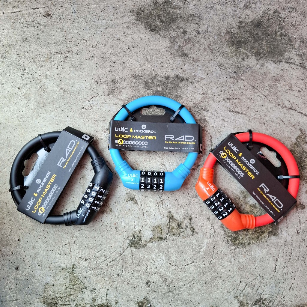 Rockbros x Ulac ล็อคเลขจักรยาน