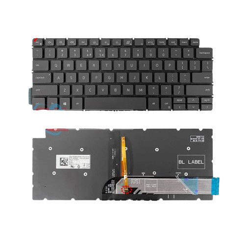 INSPIRON 14-5000 2 IN 1 5406 P126G คีย์บอร์ดแล็ปท็อปแบ็คไลท์