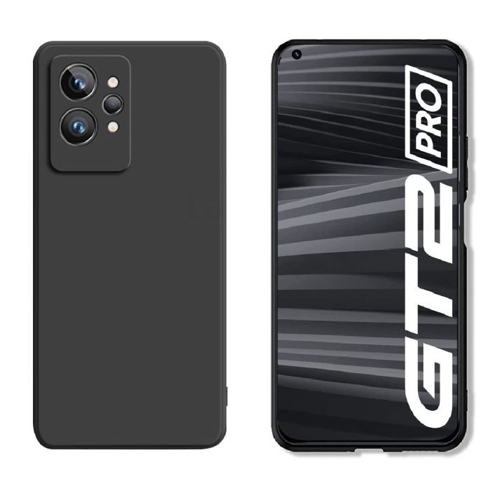 เคส PREMIUM Black REALME GT NEO 2 / REALME 7 / REALME X - Softcase Matte Black