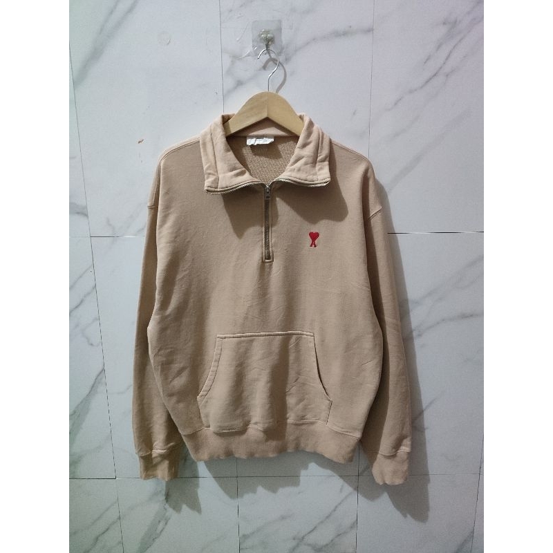 AMI Halfzip Crewneck มือสอง