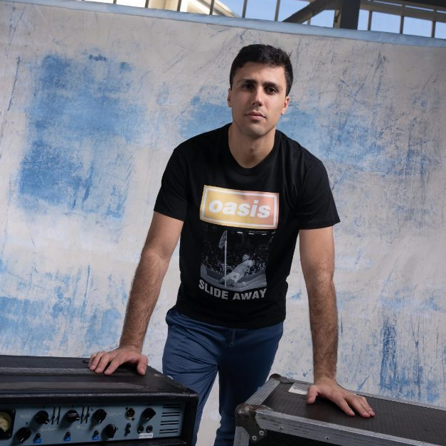 OASIS X MANCITY RODRI SLIDE AWAY เสื้อยืด / OASIS SLIDE AWAY เสื้อยืด