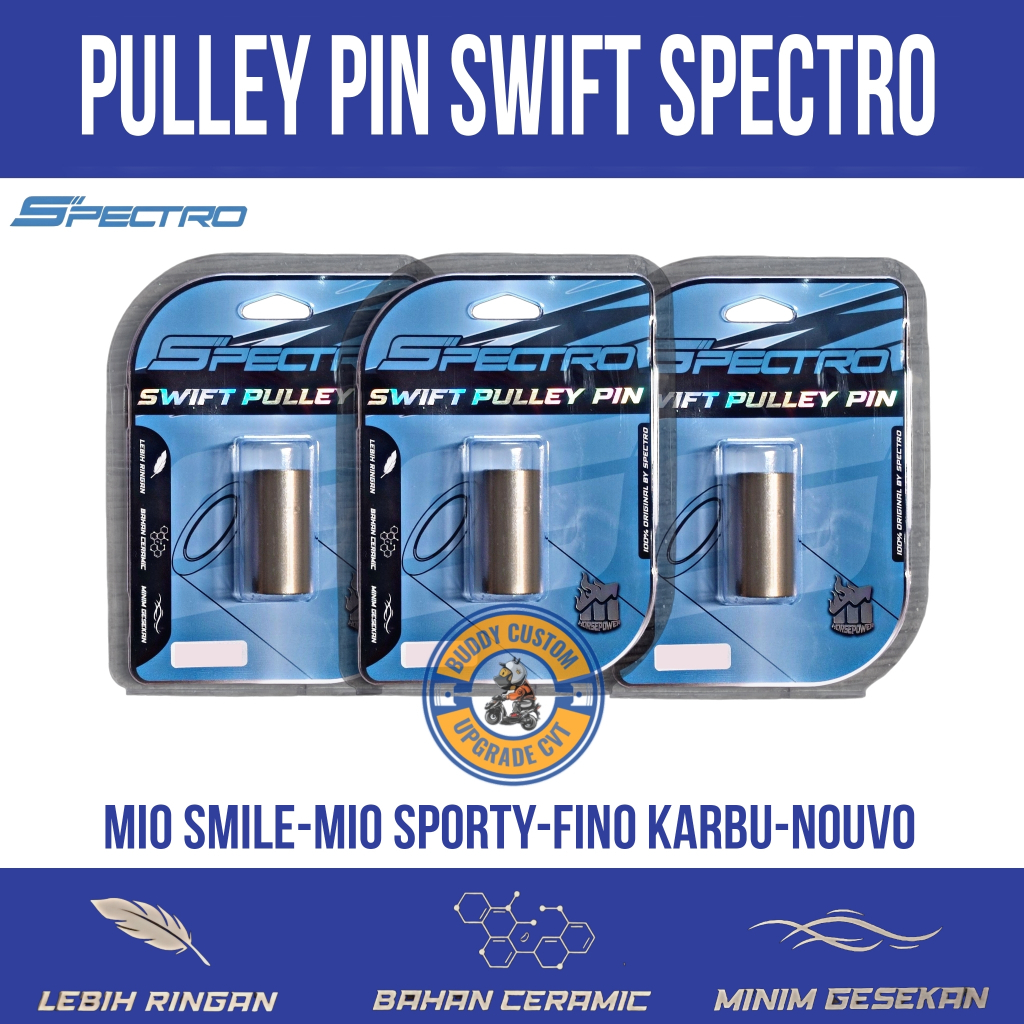 Pin Pulley Ceramic Swift Spectro MIo Sporty Smile soul Fino Karbu Nouvo- Bushing Pulley Ceramic 5TL