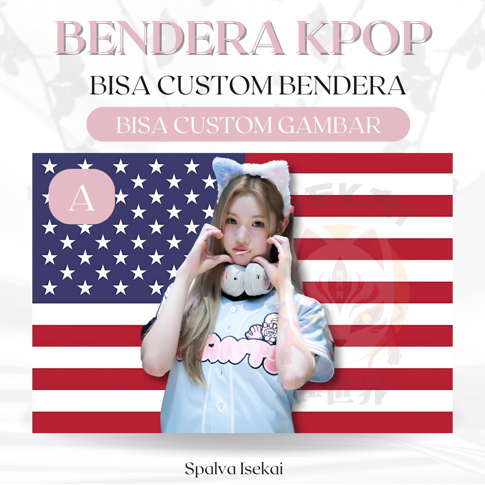 KPOP JUUN H2H HEARTS2HEARTS Flag / KPOP Flag / KPOP AMERICAN Flag / KPOP Tapestry / Tapestry Kpop